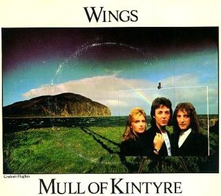 December 3rd 1977, Wings started a nine-week run at No.1 in the UK with 'Mull Of Kintyre'. The first single to sell over 2 million copies in the UK, (it was co-written by Denny Laine who sold his rights to the song when he became bankrupt).