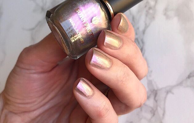 Holographic Cat Eye Nail Polish - Winter Love Song - Born Pretty Store