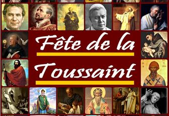 SOLENNITÉ DE LA TOUSSAINT : HORAIRES DES MESSES