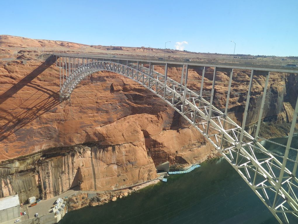 le Barrage de Glen Canyon et Lac Powell