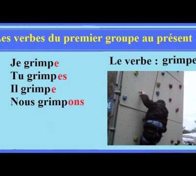 verbe du premier groupe