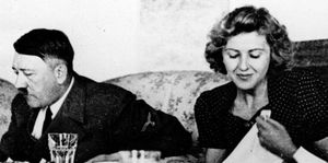 Hitler et Eva Braun