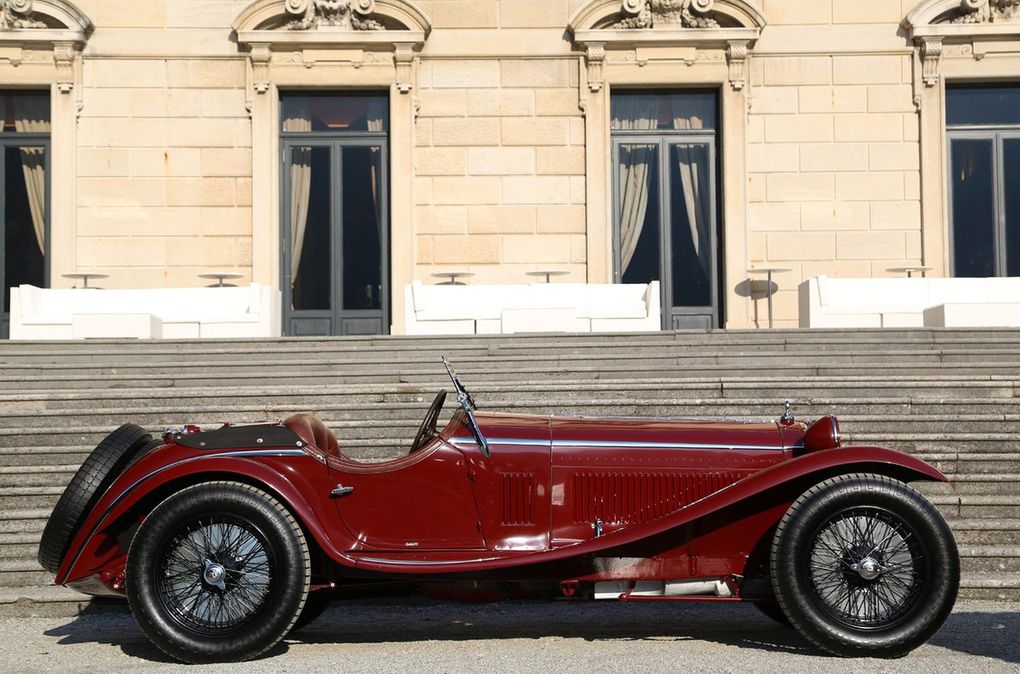 VOITURES DE LEGENDE (529) : ALFA ROMEO  8C 2300  ZAGATO SPIDER - 1932