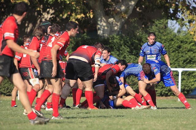 Match de lever de rideaux opposant l'AMXV contre Aire sur Adour le 30/10/2011