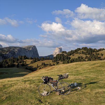 Zebrocyclette trip 7 // nuit dans le Vercors