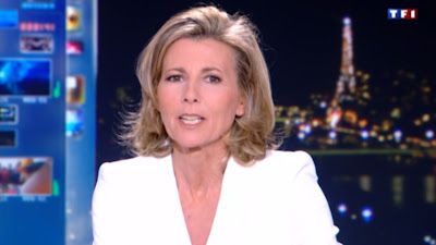 2013 02 10 - CLAIRE CHAZAL - TF1 - LE 20H @20H00