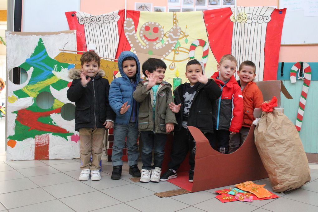 alp maternelle :le traîneau du père noël