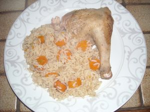 Poule au riz