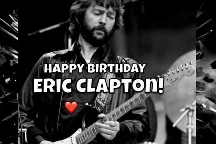 Happy birthday ERIC CLAPTON!! Eric Patrick Clapton (March 30, 1945)