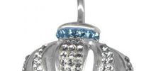 [REASSORT] Piercing de nombril Crown bleu Crystal Evolution