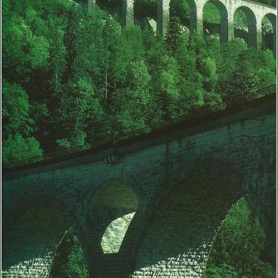 Morez - Andelot - Jura - Viaduc - la ligne des hirondelles - 