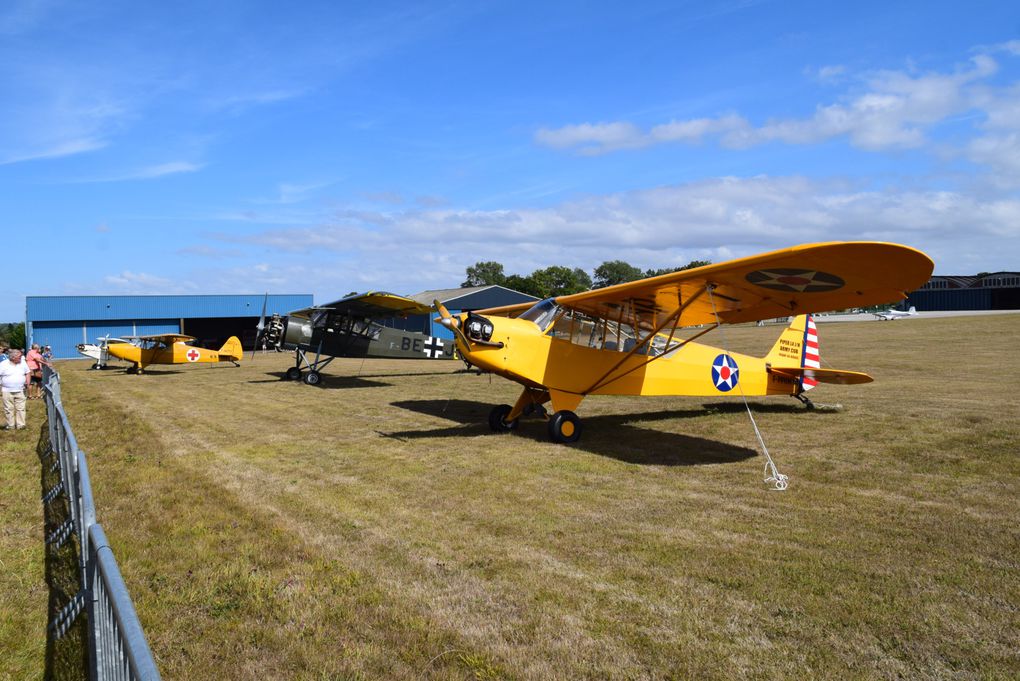 Aerodrome de Saint Aubin Sur Scie -  Camp Fusiliers Mont Royal -  Du 18 au 21 aout 2022 - Les avions -