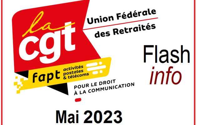 Flash info UFR - Mai 2023