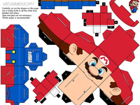 PaperCraft Mario (Personnages)