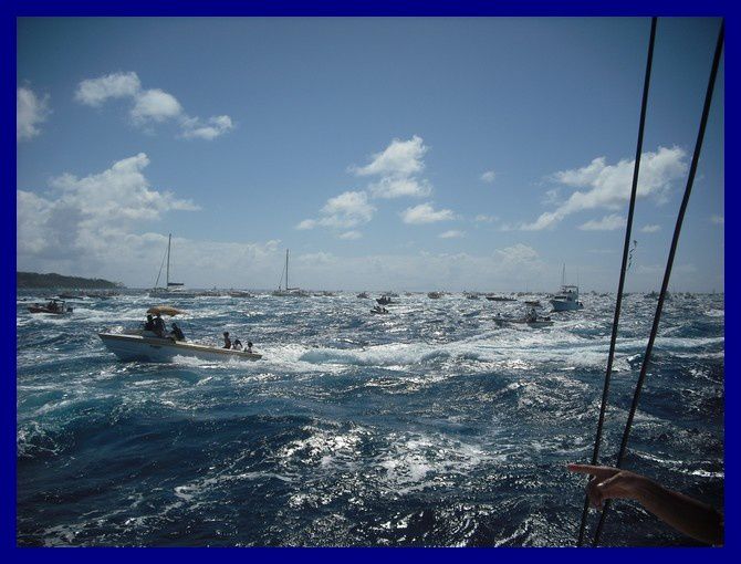 Navigation dans les îles sous le vent