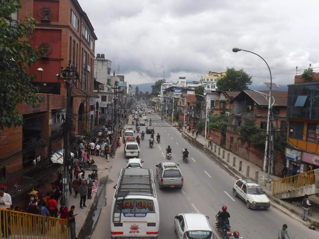 La circulation a Kathmandu