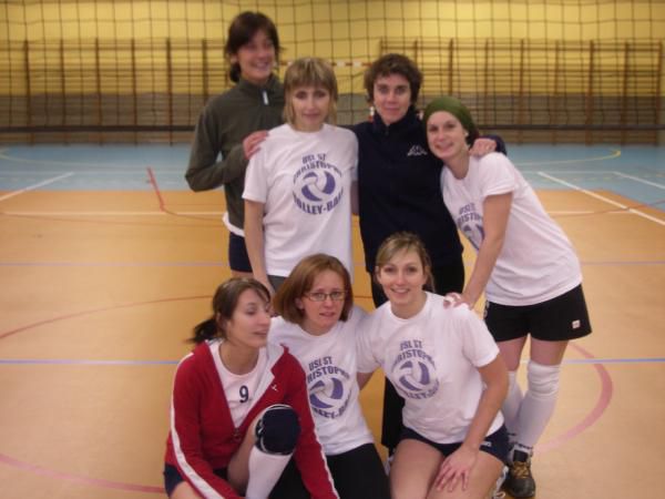 Les équipes féminines de Saint-Christophe.