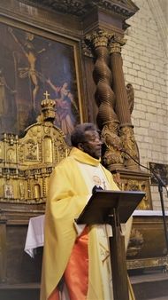 26 AOÛT 2018, le Père Francis BITCHONG FAIT SES ADIEUX