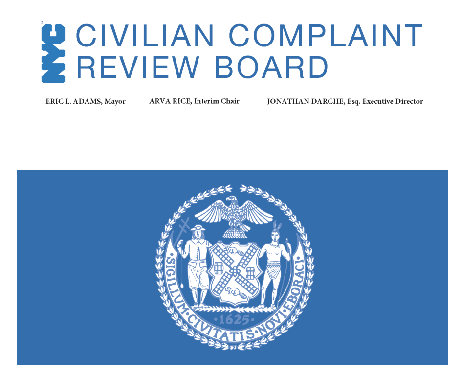 civilian complaint review board assessment of the new york city police department  rmnewsletter