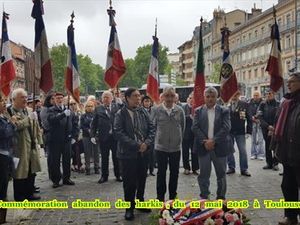Commémoration abandon des harkis, du 12 mai 2018 à Toulouse (31) 