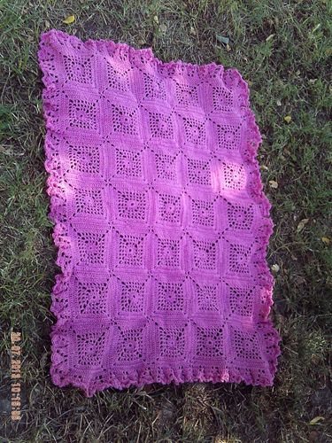 Tuto Couverture Bebe Au Crochet Le Blog De Ma Ger De