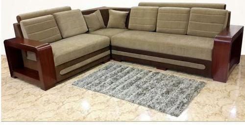 Sofa sudut ruang tamu furnitur cerdas untuk rumah