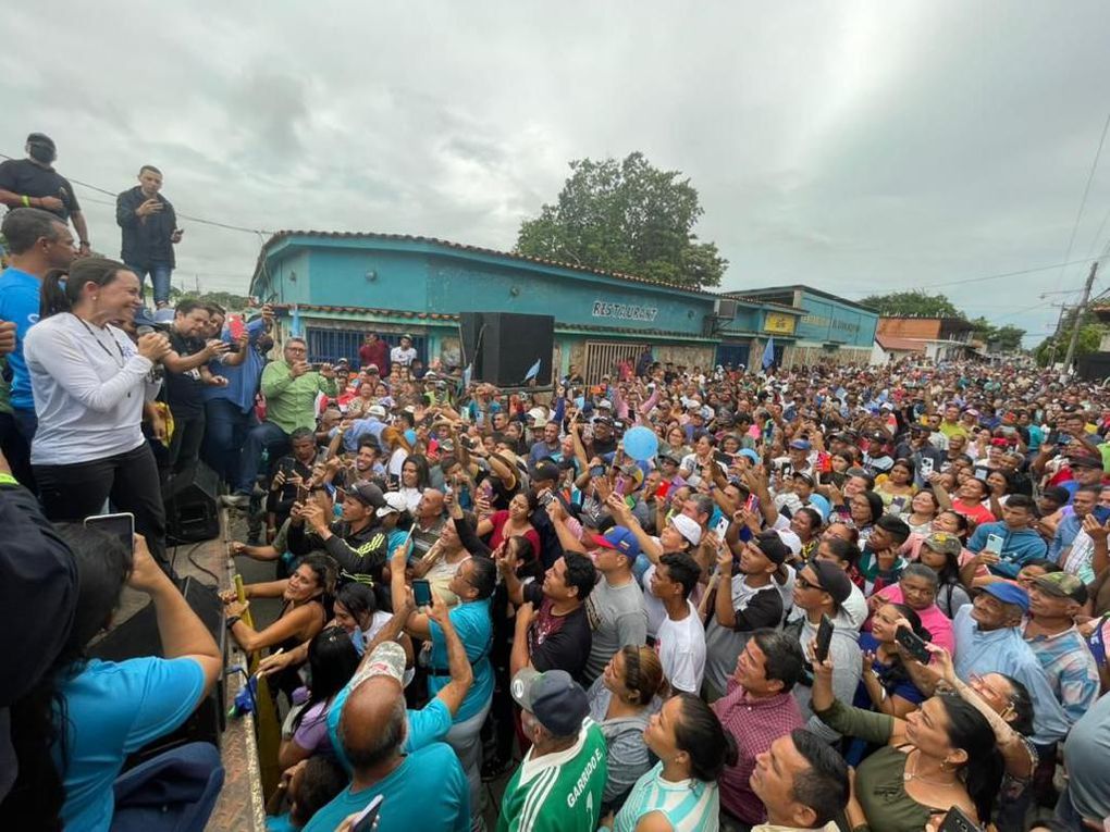 María Corina Machado desde Barinas: El 22 de octubre le notificaremos a Maduro lo que le espera en el 2024