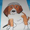 dessin d'un beagle