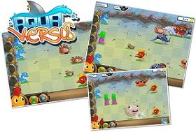 Récoltez des Bubz et des Zeep grâce au jeu flash Aqua Versus