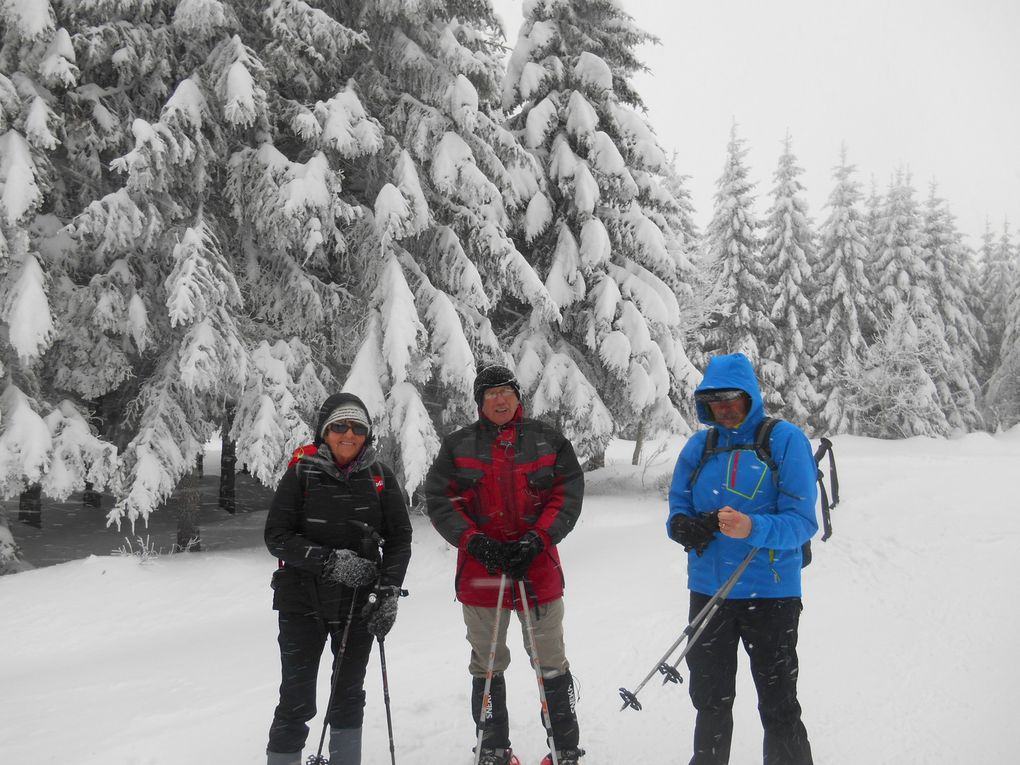 sortie raquettes à Boussoulet ; 5 février 2015