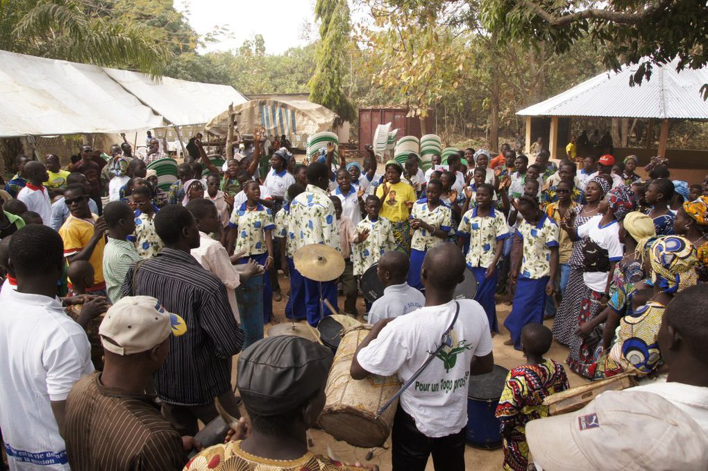 Jubilé d'Argent de la présence SVD au Bénin. La célébration du Jubilé à Bétérou, dans le diocèse de Parakou, nord du Bénin