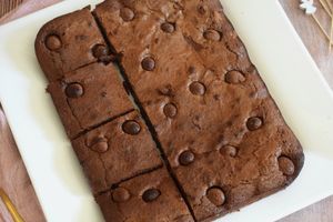 Brownie au chocolat de Pâques
