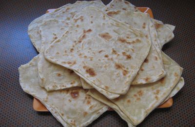 M'semmen (crêpes feuilletées marocaines)