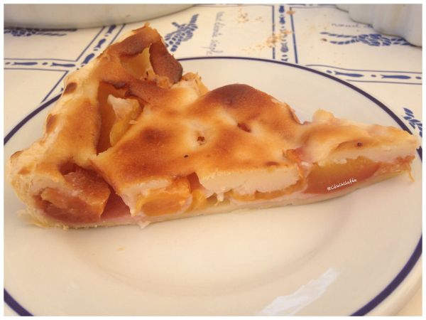 Tarte nectarines