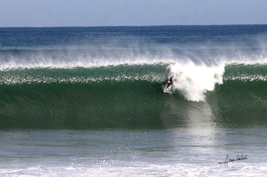 Une belle séance de bodysurf des "NS" de la plage !!!