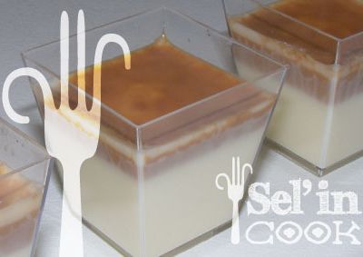 Panna cotta coulis Carambar