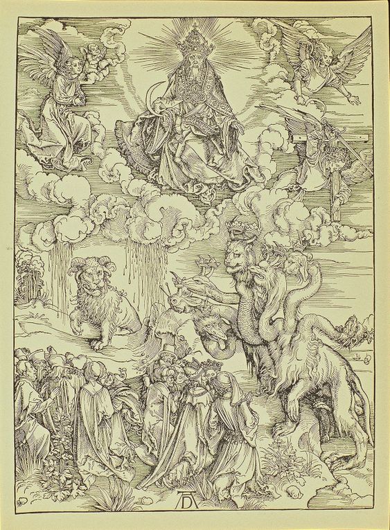 Album - Illustrations -  L'Apocalypse d'Albrecht Dürer (Nuremberg, 1471 - 1528)