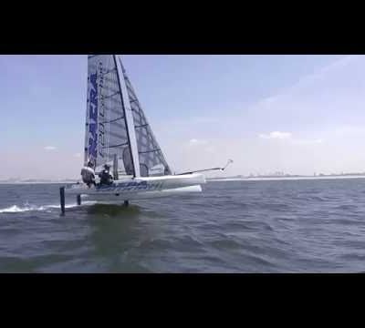 HR Projet nautique Marseille  Carthage en Nacra F20 FCS 