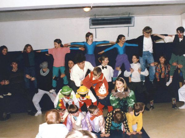 Juin 1990 - Premières portes ouvertes au Bing Bang Circus - École de l'Adoration, Rennes