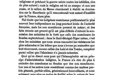 L'origine du mot islamophobie.