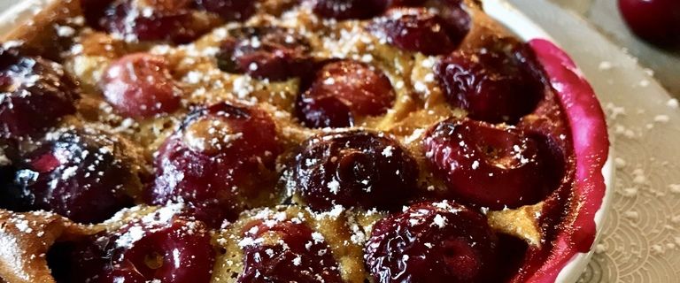 Clafoutis aux cerises exotique - IG Bas