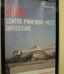 2009, inauguration du centre Pompidou-Metz