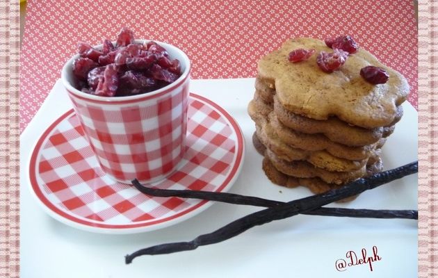 Biscuits aux cranberries