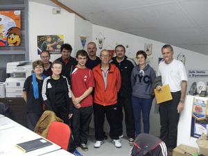 Stage d'animateur fédéral pour Cédric Lesouquet