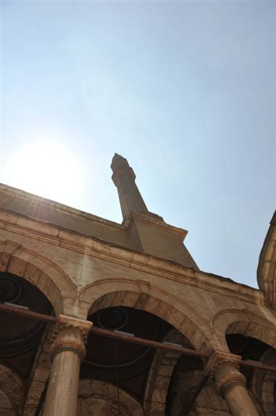 Le Caire, la mosquée de Mohamed Ali et les Pyramides