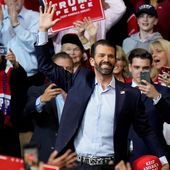 Le fils de Donald Trump se justifie après avoir comparé Joe Biden à un pédophile