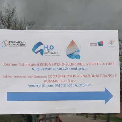 Conférence "La coopération internationale dans le domaine de l'eau"