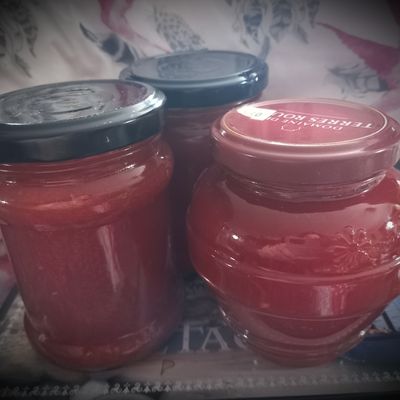 Confiture de prunes rouges au Cook élite