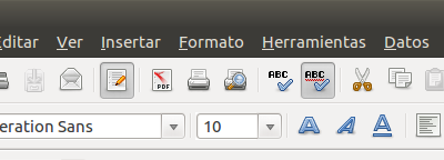 Intégrer le menu de LibreOffice à la barre de menu Unity