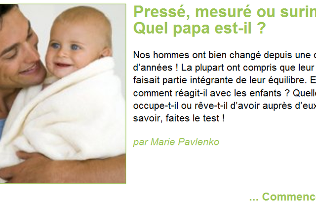 Un test pour les papas (famili.fr)